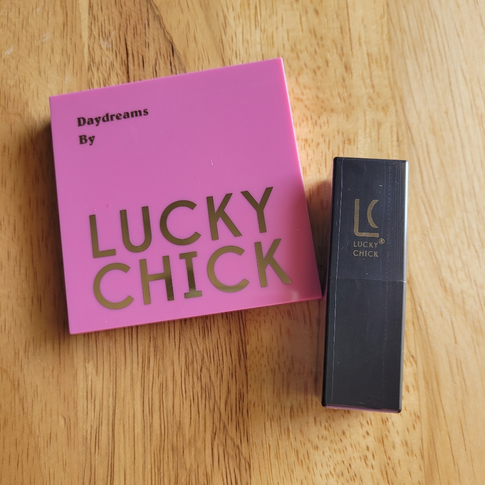 LUCKY CHICK Set /Daydreams Eyeshadow Palette & LUCKY CHICK Semi-Matte Lipstick
